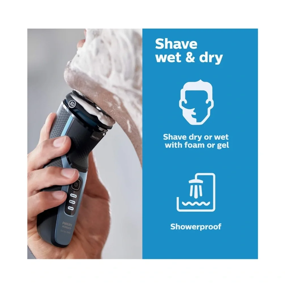 Philips Norelco Shaver 3500 S3212/82, Storm‎ Gray, 1 Count